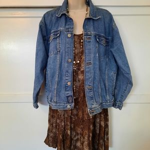 Vintage Oversized Jean Jacket
